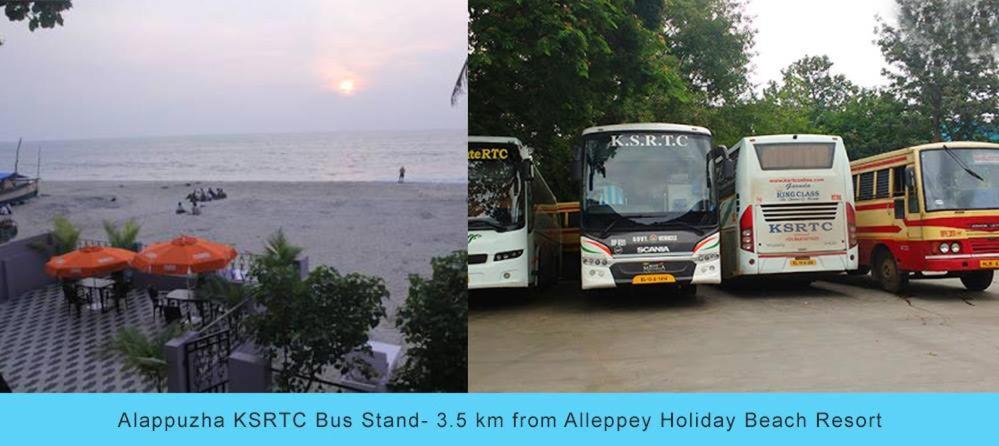Alleppey Holiday Beach Resort Alappuzha Εξωτερικό φωτογραφία