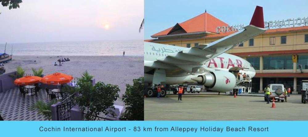 Alleppey Holiday Beach Resort Alappuzha Εξωτερικό φωτογραφία