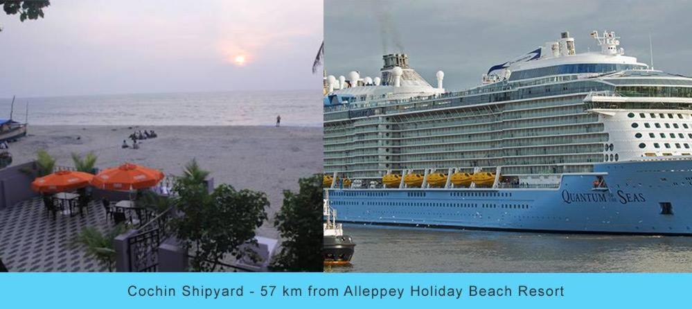 Alleppey Holiday Beach Resort Alappuzha Εξωτερικό φωτογραφία